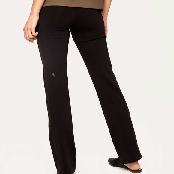 Lolë Livy Straight Joga Pants - Black- Small - Picture 6 of 6